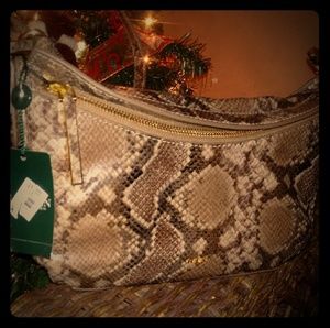 Ralph Lauren python purse